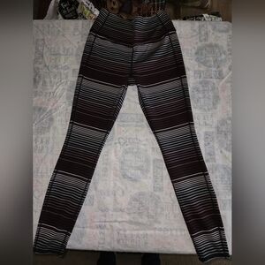 Athleta Striped Leggings